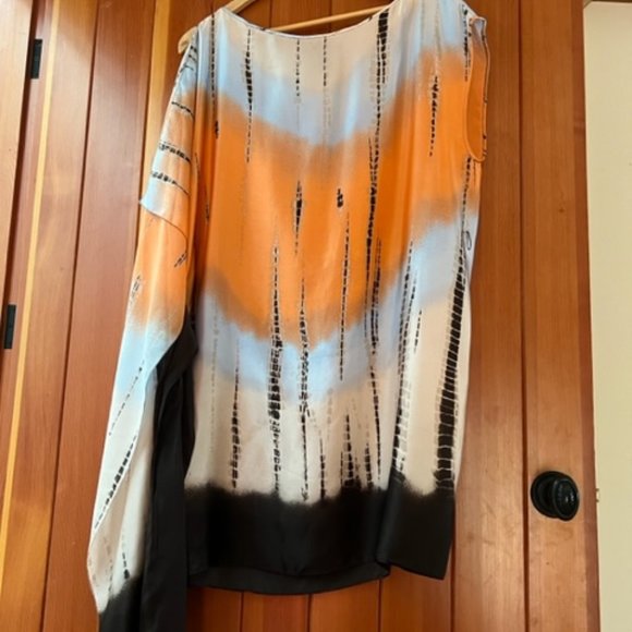 BCBG MaxAzria Silk Bohemian Shift - Picture 4 of 11